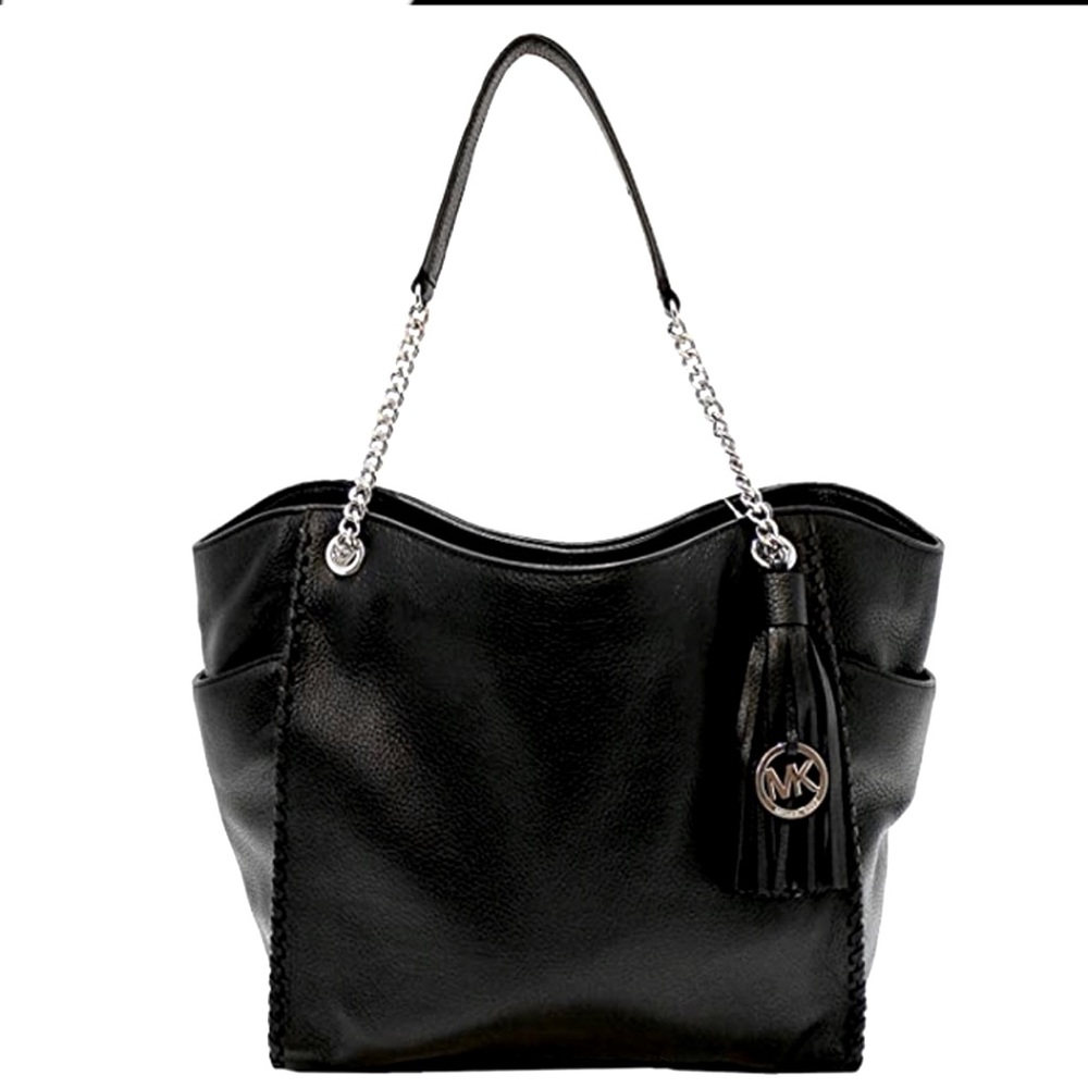 MICHAEL KORS | Whipped Chelsea Pebbled leather large handbag/purse/tote/tassle